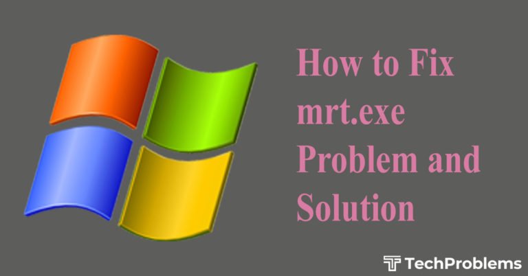 how to fix mrt exe problem and solutions