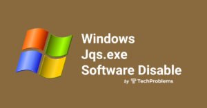 jqs.exe software disable image