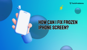 How can I fix frozen iPhone screen?