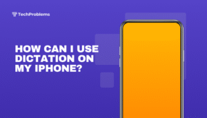 How can I use dictation on my iPhone?