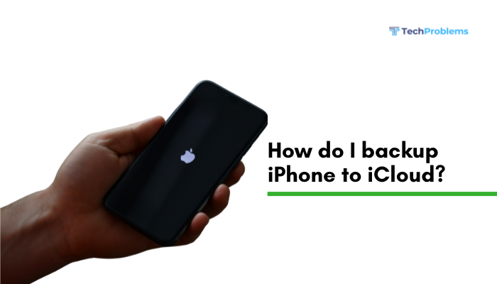 How do I backup iPhone to iCloud?