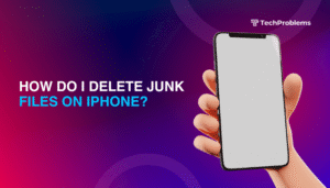 How do I delete junk files on iPhone?