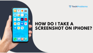 How do I take a screenshot on iPhone?