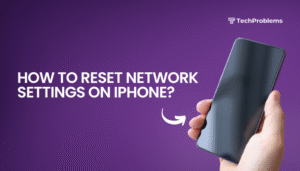 How to reset network settings on iPhone?