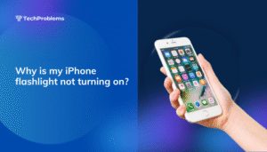Why is my iPhone flashlight not turning on?